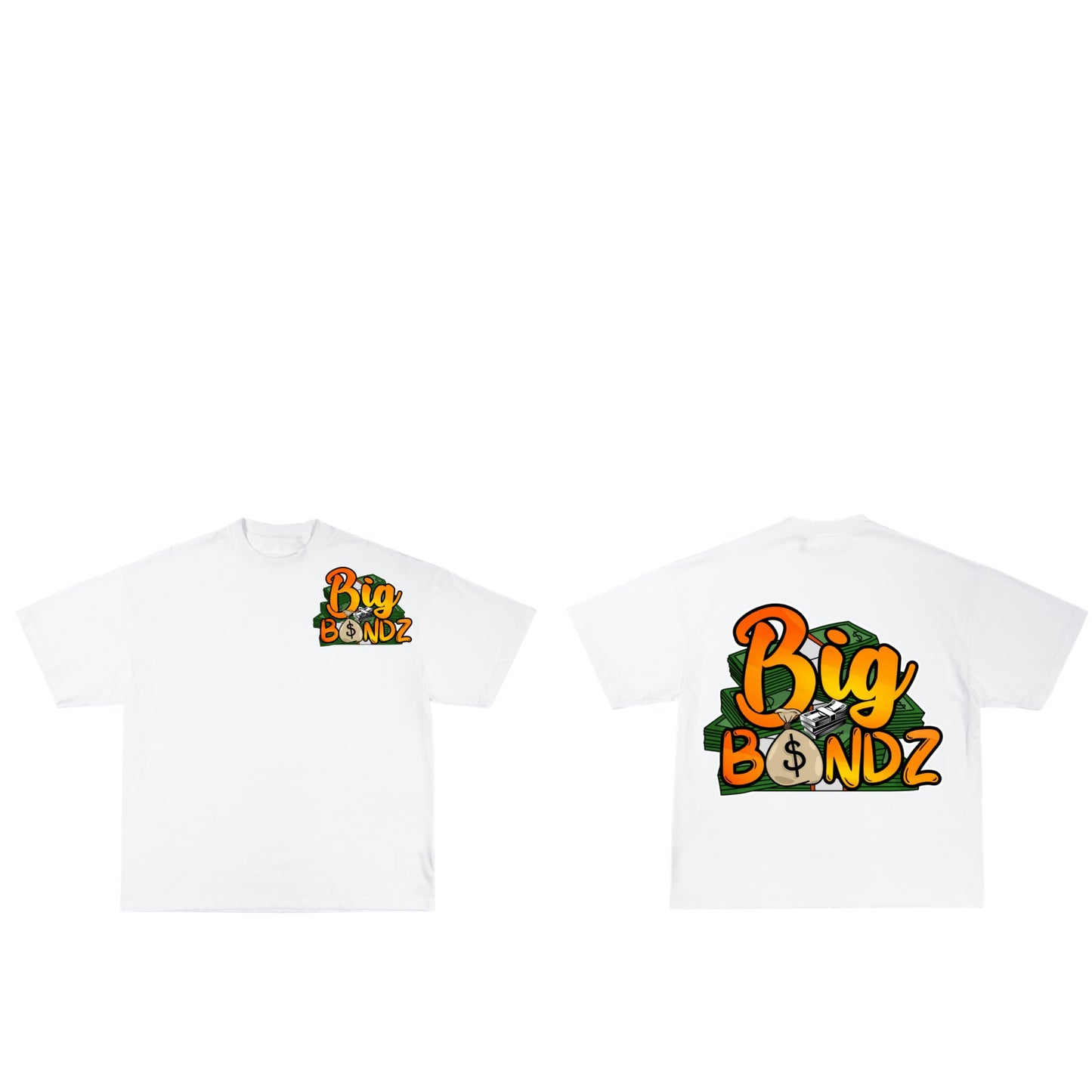 BIGBANDZ MONEY STACKS T-shirts